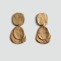 MANGO Contemporary Drop Earrings-image-15