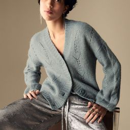 Marks & Spencer Women V-Neck Cardigan Sweater-image-98