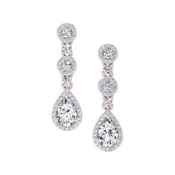 Sparkles 14KT Rose Gold Earrings With 1.67 Carat Lab Grown Diamonds- 1.16 g-image-54