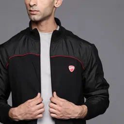 Ducati Men Black Solid Sweatshirt-picture-45