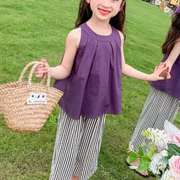 LULU & SKY Girls Top with Palazzos-picture-49