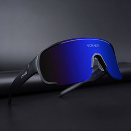 Voyage Unisex Shield Sunglasses with UV Protected Lens-8
