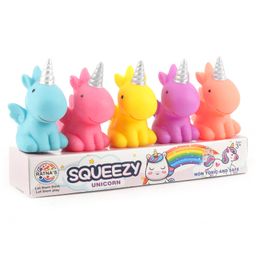 Ratnas Squeezy Bath Toys Unicorn Pack Of 5 - Color May Vary-image-72