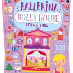Doll's House: Ballerina Doll's House Sticker Book | Interactive Sticker & Activity Book for Kids | Create & Decorate a Beautiful Ballerina-Themed Dollhouse|For Age 4-6|-26