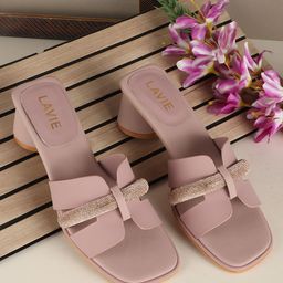 Lavie Party Block Sandals with Bows-18