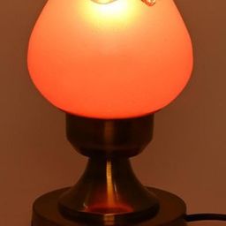 SOMIL Orange Glass Decorative Table Lamp-picture-43