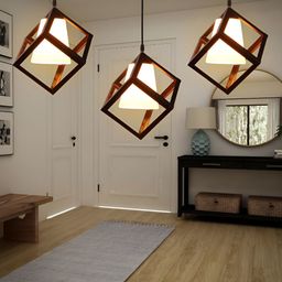 GAUVIK Black Glass Ceiling Lamp-17