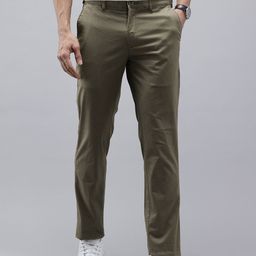 ColorPlus Men Geometric Printed Super Slim Fit Trousers-image-47