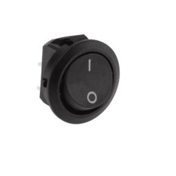 3A 250V AC SPST ON-OFF Round Rocker Switch-6