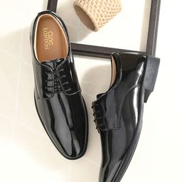 CLOG LONDON Men Textured Formal Derbys-image-10