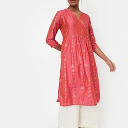 max Women Flared Sleeves Thread Work Kurta-picture-13