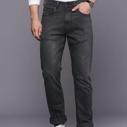 Louis Philippe Jeans Men Regular Fit Mid-Rise Light Fade Stretchable Jeans-picture-50