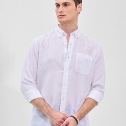 Snitch Men Button-Down Collar Solid Formal Shirt-image-31