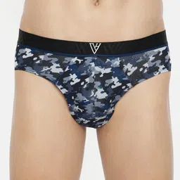 Van Heusen Men Printed 4-Way Stretch Ultra Soft Briefs 30004-SP-08-26