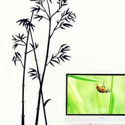 Asian royal Black Printed Anti-Oil Wallpaper-image-88