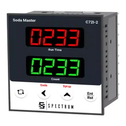 Spectrum Digital Timer + Counter Economy, C72I2 72x72 mm Size 68x68 mm Panel Cutout-19