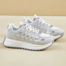 LULU & SKY Women Colourblocked Round Toe Sneakers-picture-30