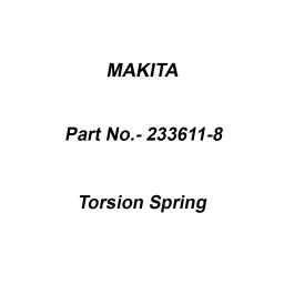 Makita Torsion Spring Size 7 for HR2512C, Part No 233611-8-41