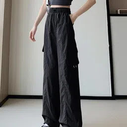 Outzidr Women Regular Fit High-Rise Cargo-image-22