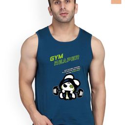 SLOWLORIS Men Set Of 2 Printed Cotton Innerwear Vests-picture-13
