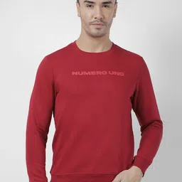 Numero Uno Men Typography Printed Round Neck Sweatshirt-image-48