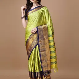 LeeliPeeri Designer Women Embellished Silk Cotton Saree-picture-18