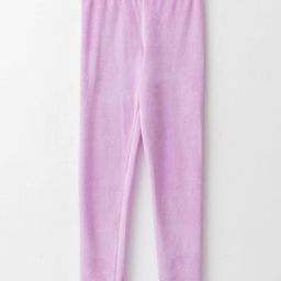 LC Waikiki Velvet Solid Leggings - Lilac-image-36