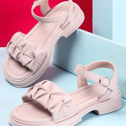 Oh! Pair Sandals with Velcro Closure - Pink-picture-11