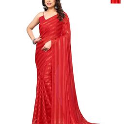 Moda Rapido Set of 2 Striped Satin Sarees-picture-25