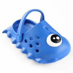Oh! Pair Clogs with Back Strap Closure -  Blue image 3