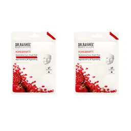 DR.RASHEL Set Of 2 Pomegranate Sheet Mask With Serum - 20 g Each-image-15