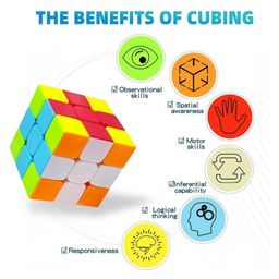 Bunie Speed Up Puzzle Cube 3x3x3Multicolor image 5