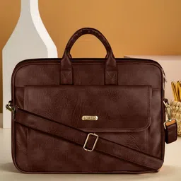 LOREM Men Textured Messenger Bag-10