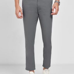 Peregrine by Pantaloons Men Slim Fit Casual Trousers-picture-41