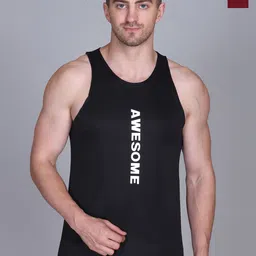 Antiloop Pack Of 2 Printed Round Neck Tank Vest CB2-VSTACH1-AWE1-RED-BLK-M-picture-39
