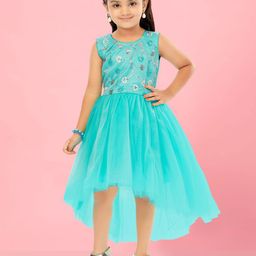 Sangria Girls Embellished High-Low Dress-image-46