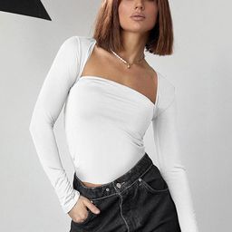 bebe DressBerry Women Solid Bardot Top-picture-9