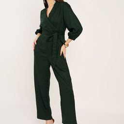 FEMMELLA Shawl Neck Basic Jumpsuit-picture-56