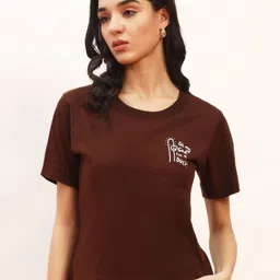 PRRODALITY Typography Printed Pure Cotton T-shirt-picture-48