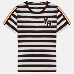 YOUNG BIRDS Boys Striped Pockets T-shirt-picture-15