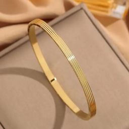 SHARLEEZ Women Gold-Plated Bangle-Style Bracelet-15