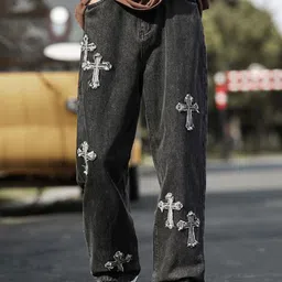 HERE&NOW Men Cotton Regular Fit Mid-Rise Jeans-image-91