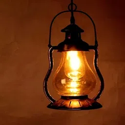 KINIS Copper-Toned & Yellow Quirky Ceiling Lamp-2