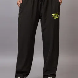 PROBASIC Women Printed Relaxed Fit Cotton Track Pants-image-56