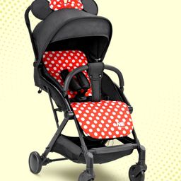 Baby Stroller with Canopy and Recliner - Black-18