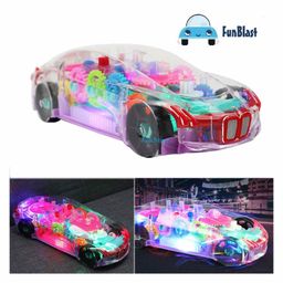FunBlast 3D Car Toy with Light and Sound - Multicolor-15