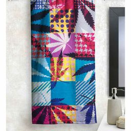 Athom Trendz Cotton Printed Bath Towel - Multicolor-image-15
