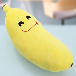 Babyhug Cute Banana Premiun Plush Toy cum Cushion  - Height 44 cm-24