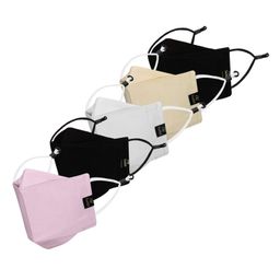 CENWELL Cotton Reusable & Washable Masks for Adults Multicolor - Pack Of 5-13