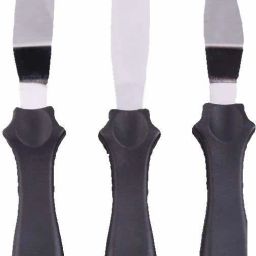 3-in-1 Multi-function Stainless Steel Cake Icing Spatula Knife Set of 3 Pieces Stainless Steel Cake Server-8